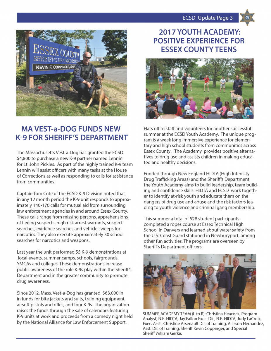 Fall Newsletter Page 3