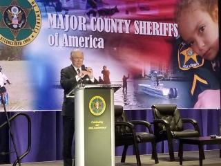 SHERIFF COPPINGER ATTENDS MAJOR COUNTY SHERIFF'S CONFERENCE IN WASHINGTON D.C.