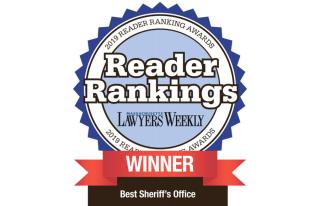 ECSD WINS MASSACHUSETTS LAWYER’S WEEKLY “BEST SHERIFF’S OFFICE” August 30, 2019