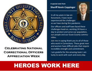National Correctional Officers Appreciation Week - Honoring our Heroes