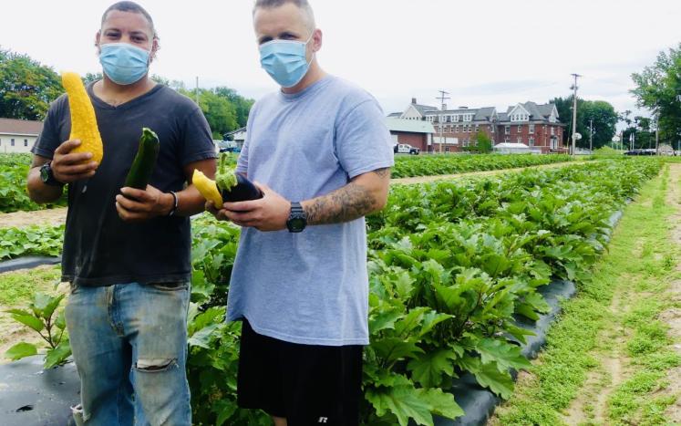 Essex County Sheriff’s Department’s crops are having a bountiful year