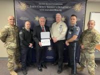 Sheriff Coppinger honored with Patriot Award from U.S. Defense Department program