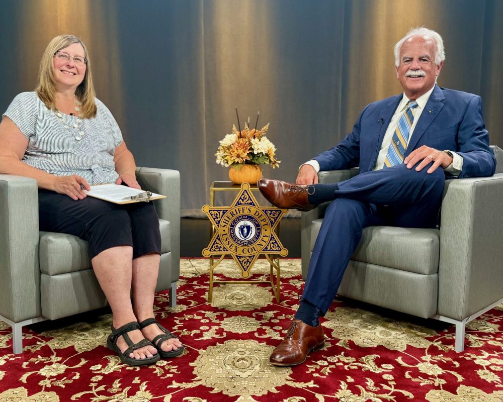 Sheriff Coppinger appears on Methuen Community Studios 