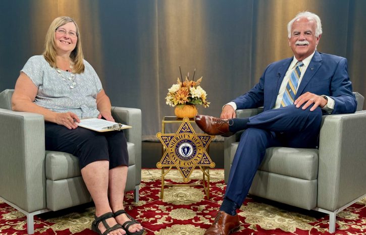 Sheriff Coppinger appears on Methuen Community Studios "A Conversation With"